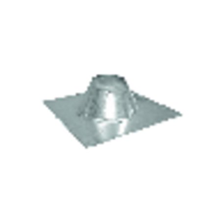 IMPERIAL MFG 5 in. D Galvanized Steel Adjustable Fireplace Roof Flashing GV1384